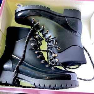 Black jefferey Campbell boots